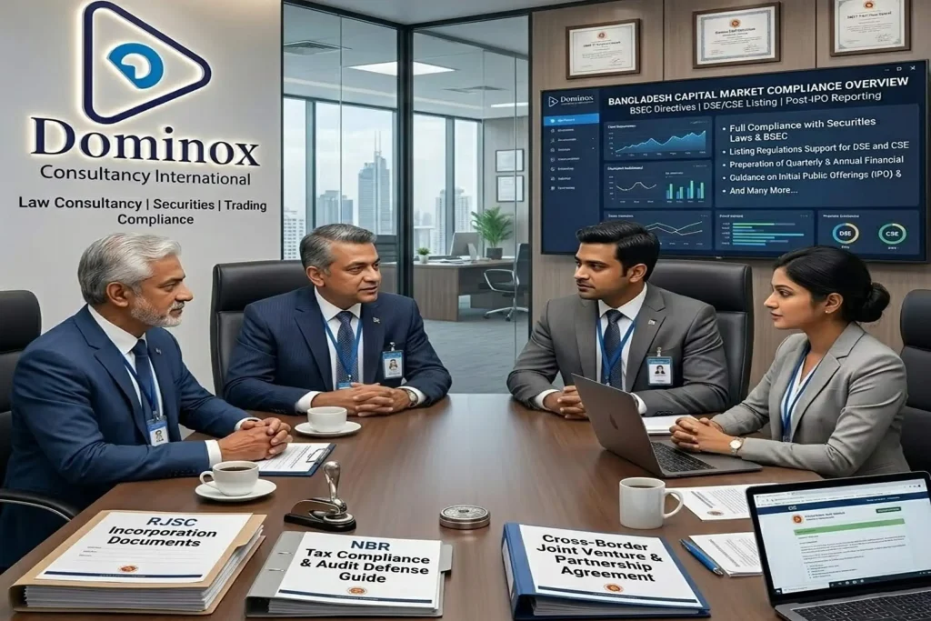 Image of Dminox Consultancy Limited BSEC DSE CSE Compliance and Trading Services In Bangladesh